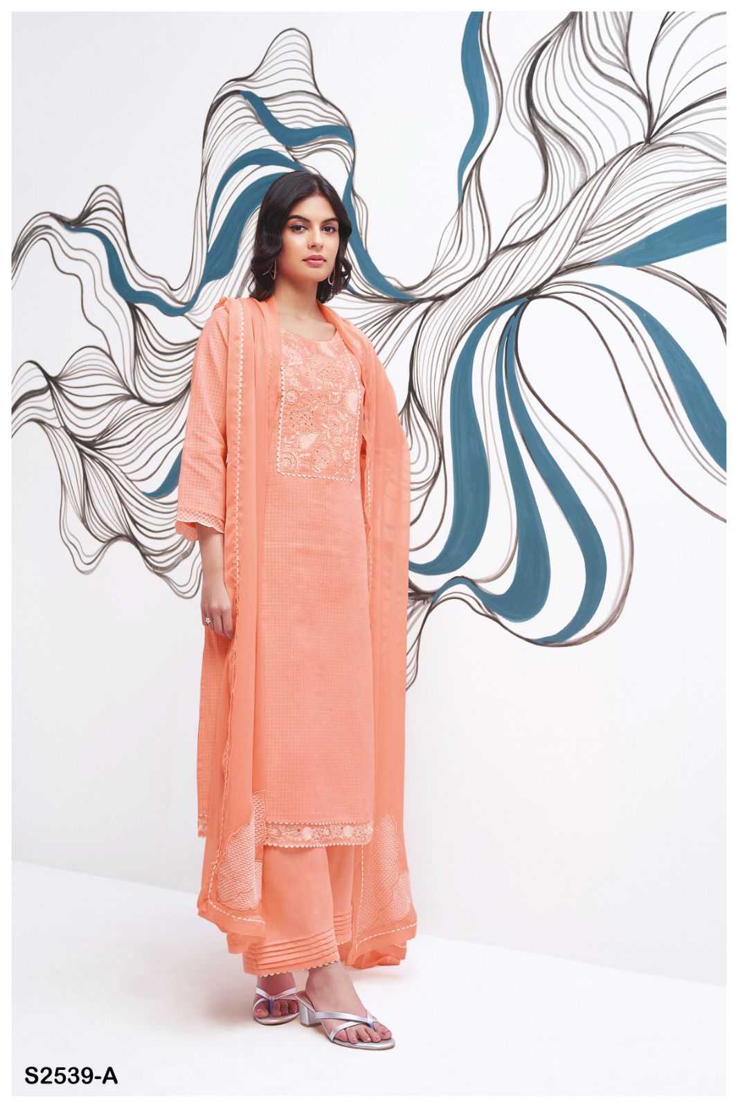 Ganga RYLAN 2539 Dress Materials Wholesale catalog
