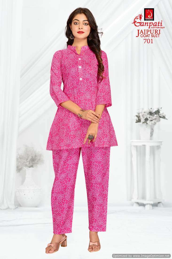 Ganpati Jaipuri Vol-7 – Cord Sets - Wholesale Catalog