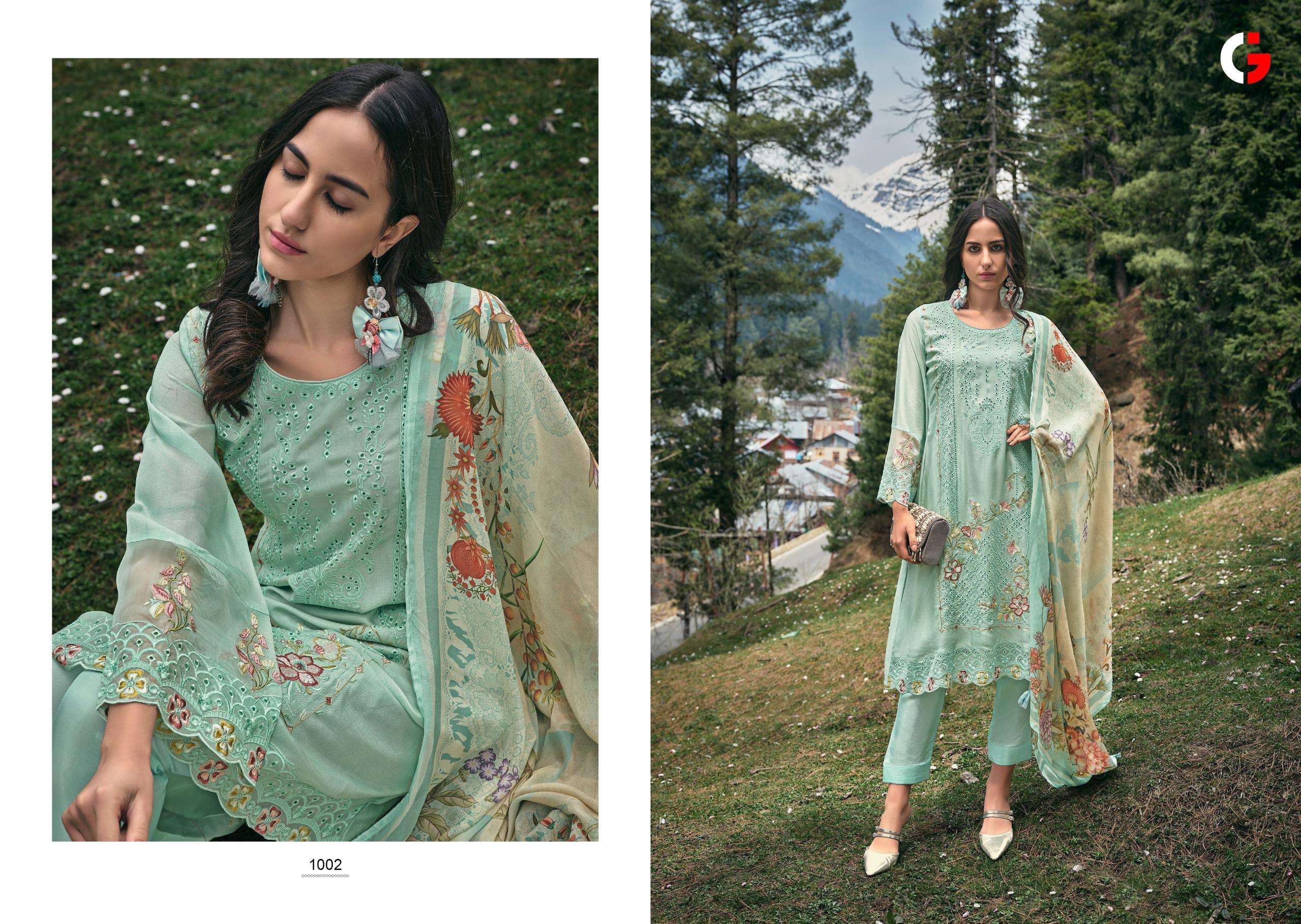 Gull Jee Tareef Designer Embroidered Salwar Kameez Wholesale catalog