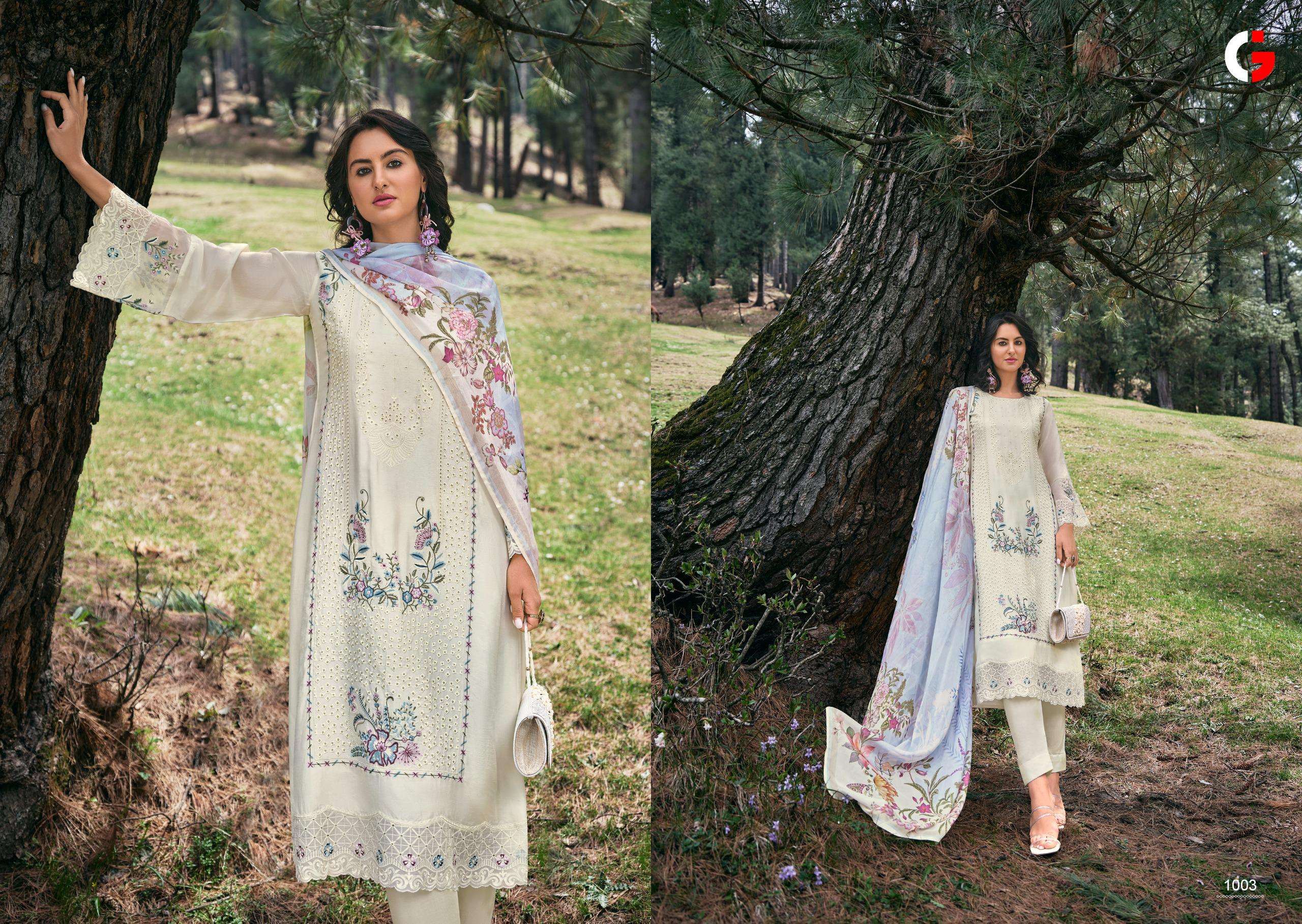 Gull Jee Tareef Designer Embroidered Salwar Kameez Wholesale catalog