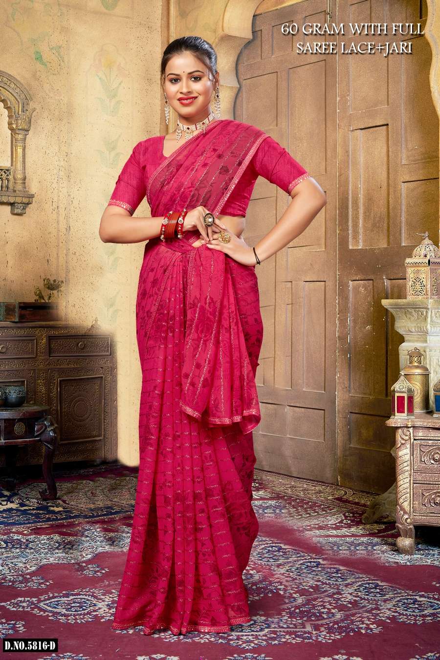 INDER SILK MILLS BIG BANG-5816 Saree Wholesale catalog