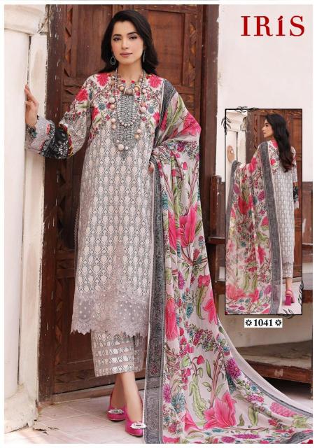 Iris Afsanah Vol 5 Luxury Heavy Cotton Dress Material Wholesale catalog