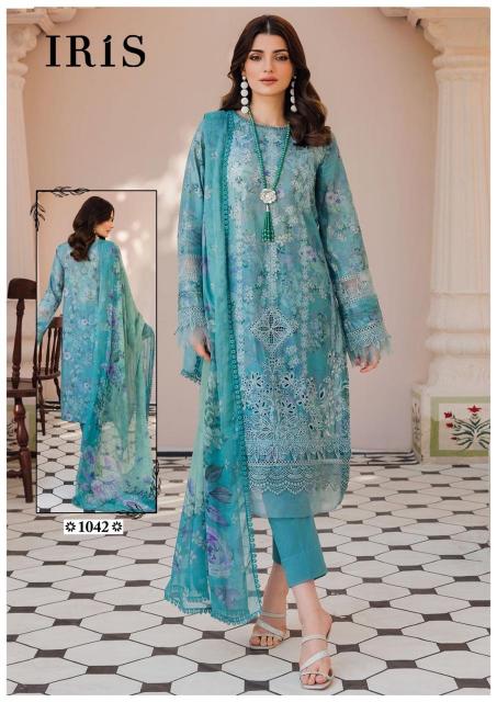 Iris Afsanah Vol 5 Luxury Heavy Cotton Dress Material Wholesale catalog