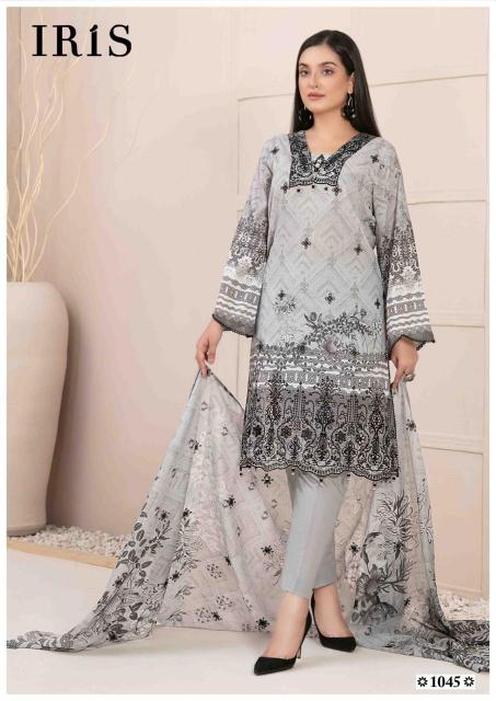 Iris Afsanah Vol 5 Luxury Heavy Cotton Dress Material Wholesale catalog