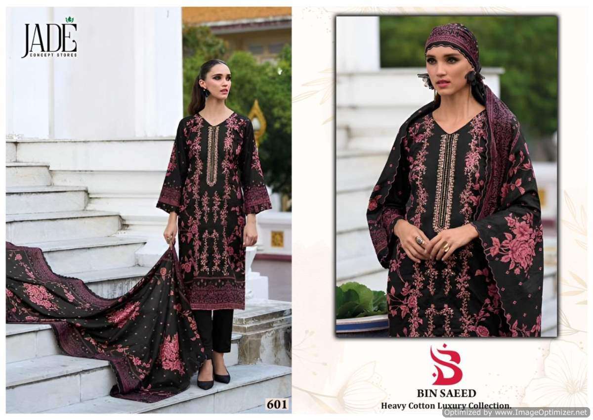 Jade Bin Saeed Vol-6 – Dress Material - Wholesale Catalog