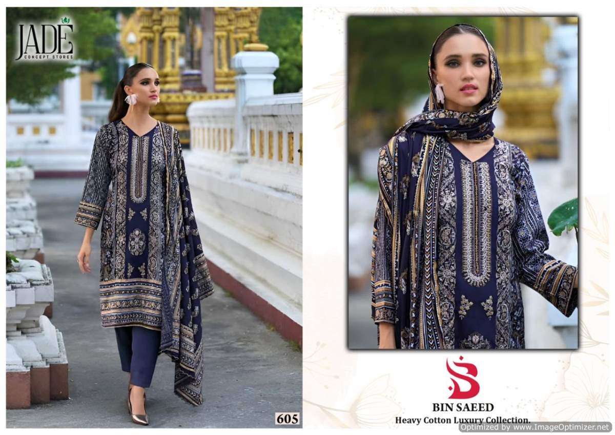 Jade Bin Saeed Vol-6 – Dress Material - Wholesale Catalog