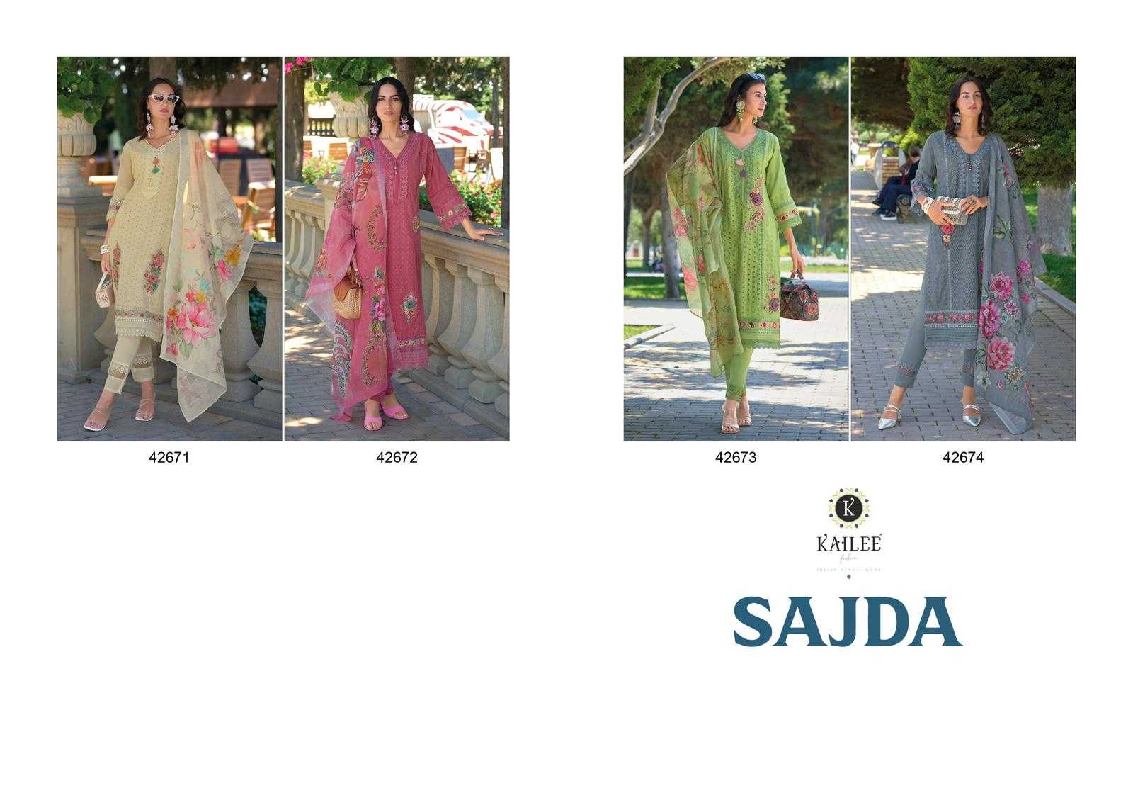 KAILEE FASHION SAJDA Kurti Wholesale catalog