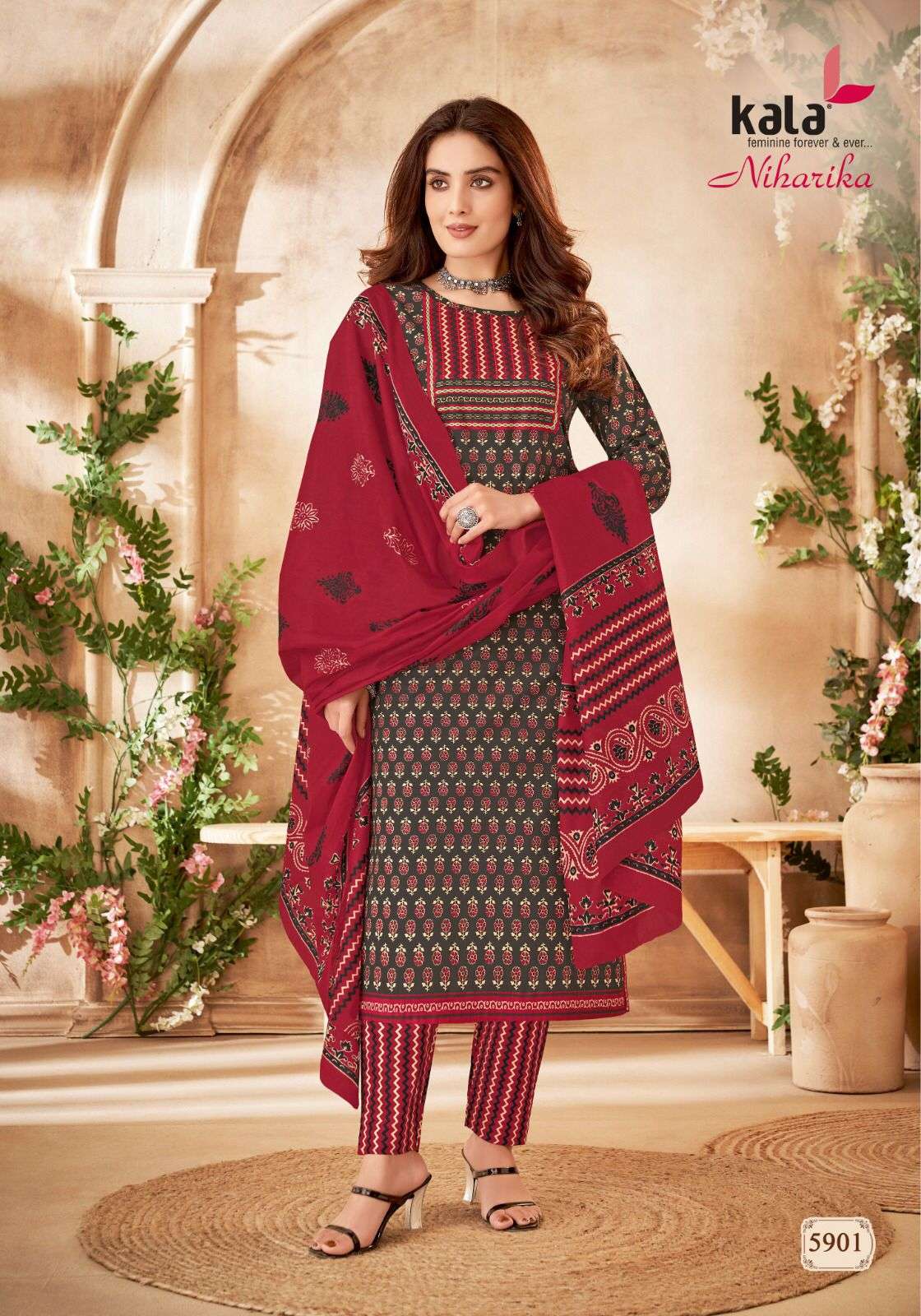 Kala Niharika Vol 2 Cotton Dress Material wholesale catalog
