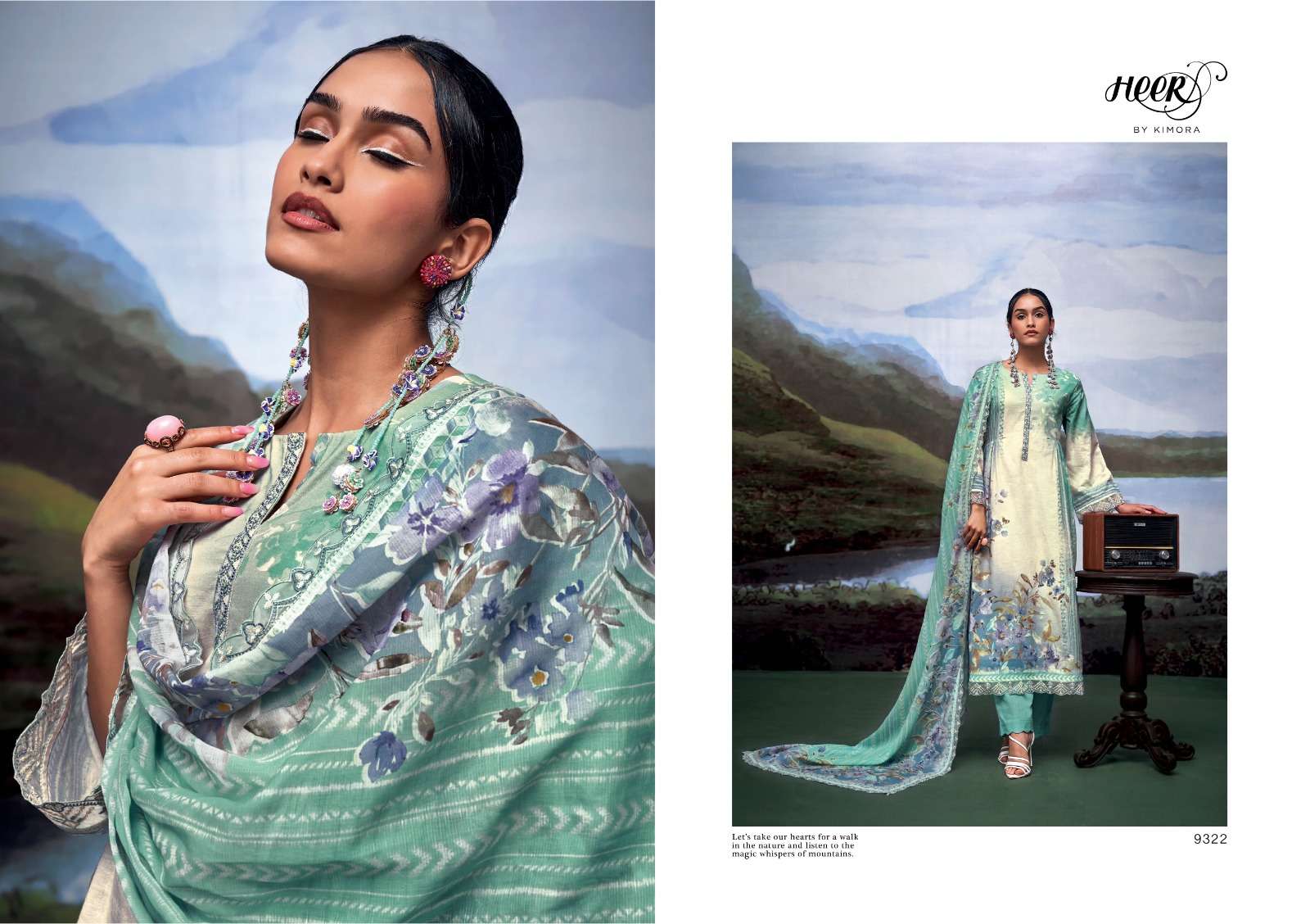 Kimora Heer Ghati Designer Printed Salwar Kameez wholesale catalog