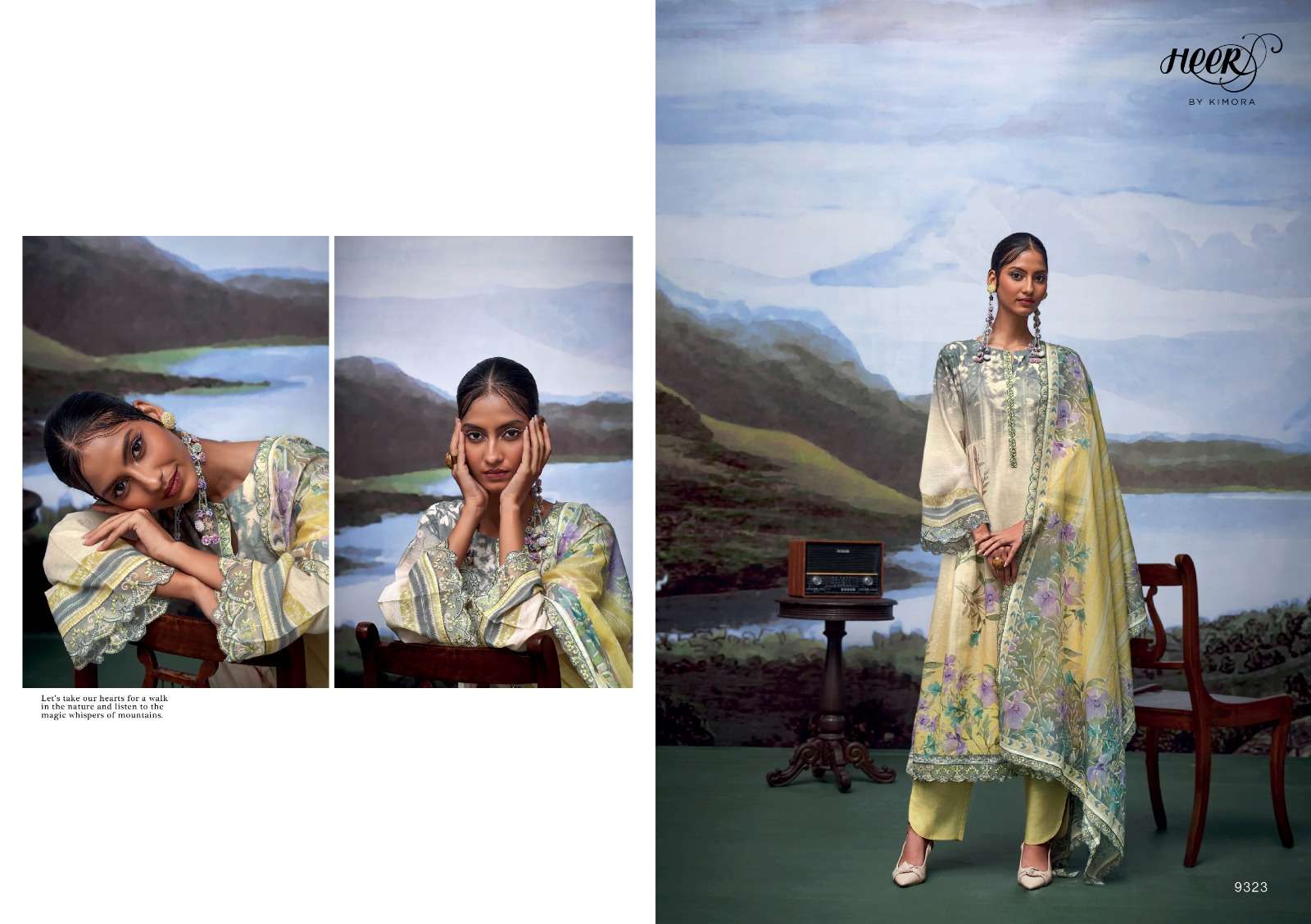 Kimora Heer Ghati Designer Printed Salwar Kameez wholesale catalog