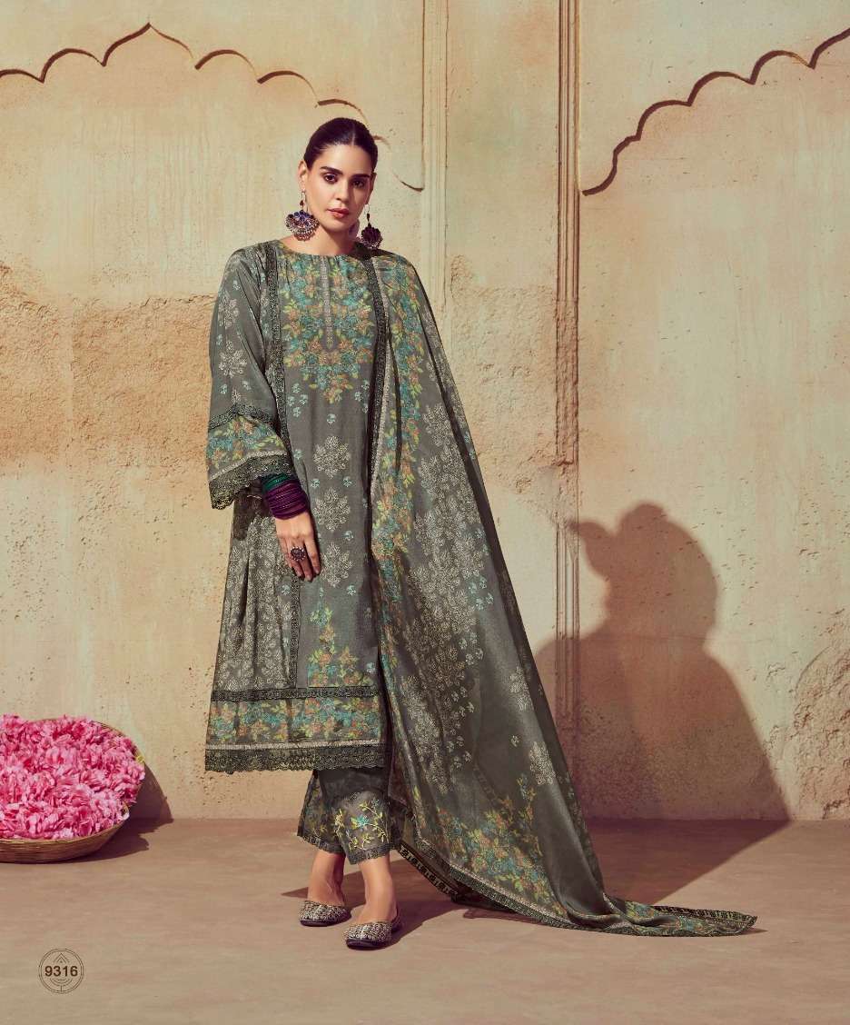 Kimora Heer Guls Muslin Digital Printed Salwar Kameez Wholesale catalog