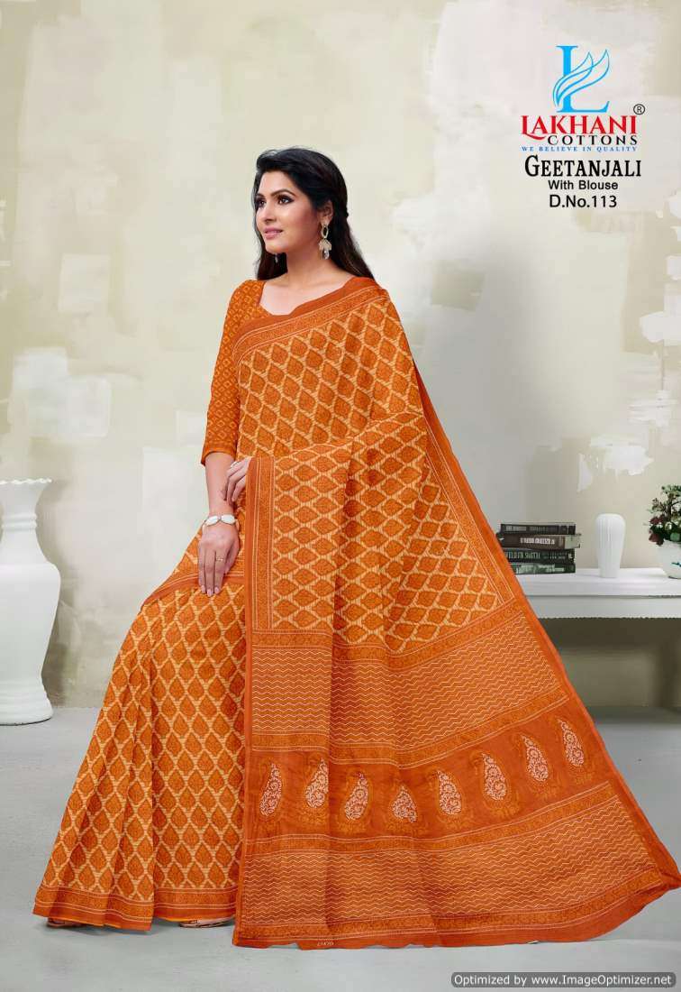 Lakhani Geetanjali – Cotton Saree - Wholesale Catalog