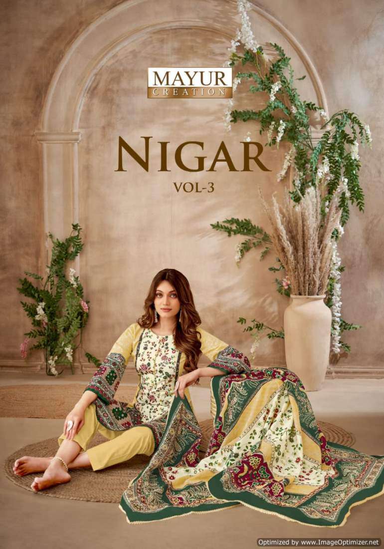 Mayur Nigar Vol-3 – Dress Material - Wholesale Catalog