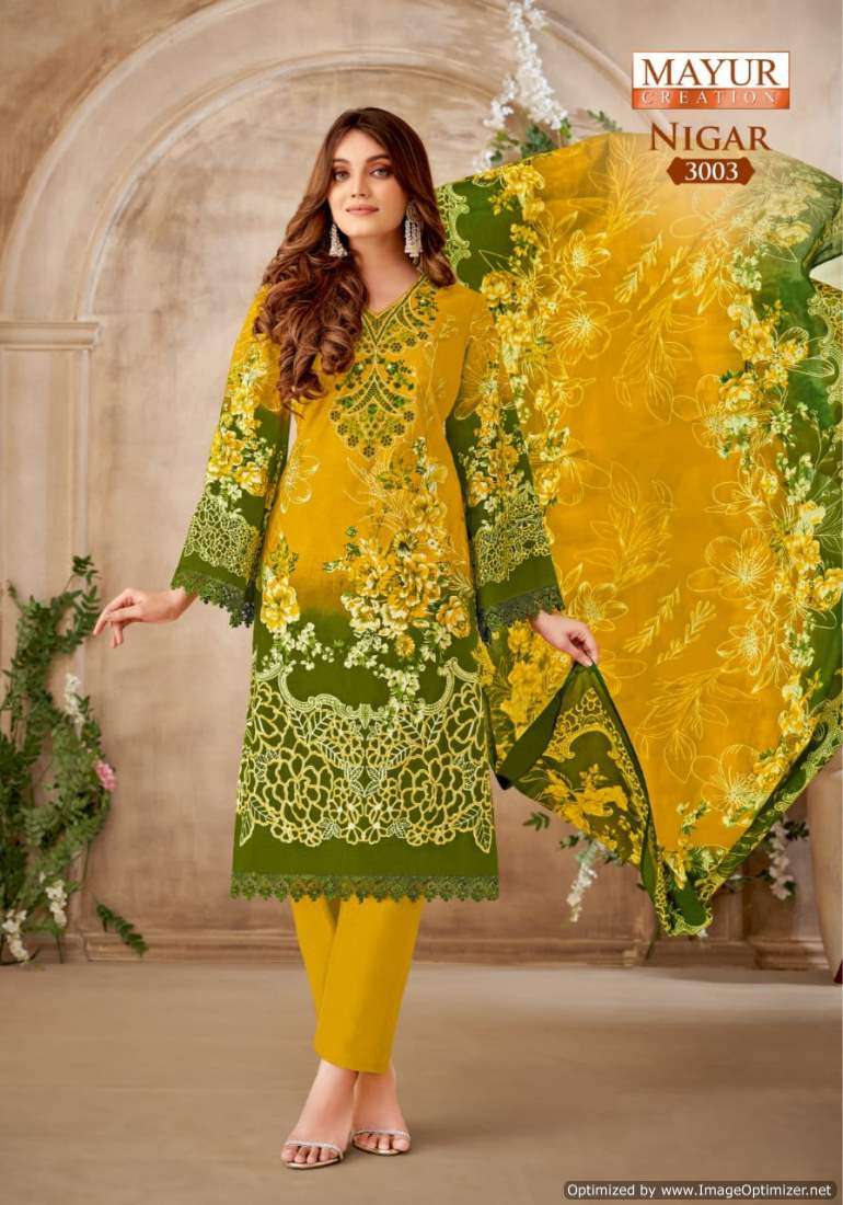 Mayur Nigar Vol-3 – Dress Material - Wholesale Catalog