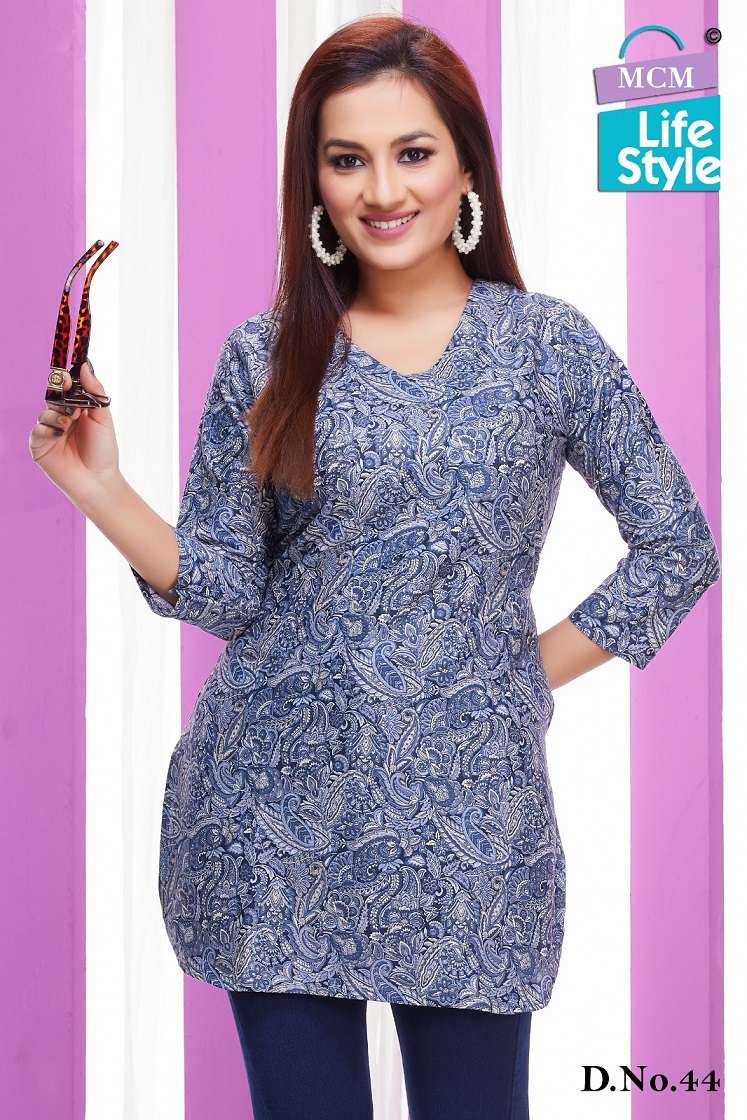 Mcm Kashvi Vol-3 – Short Tops - Wholesale Catalog