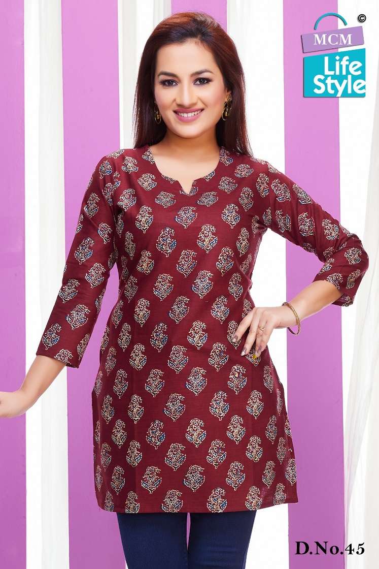 Mcm Kashvi Vol-3 – Short Tops - Wholesale Catalog