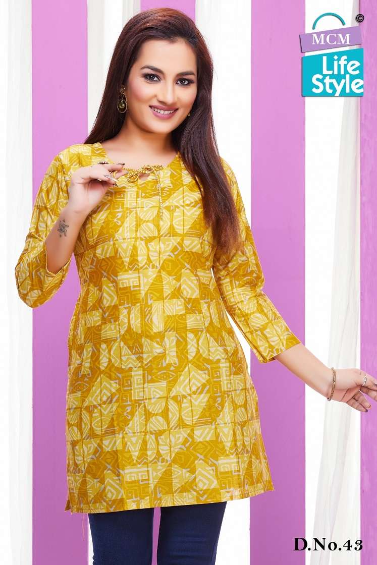 Mcm Kashvi Vol-3 – Short Tops - Wholesale Catalog