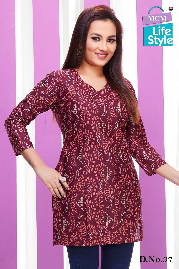 Mcm Kashvi Vol-3 – Short Tops - Wholesale Catalog