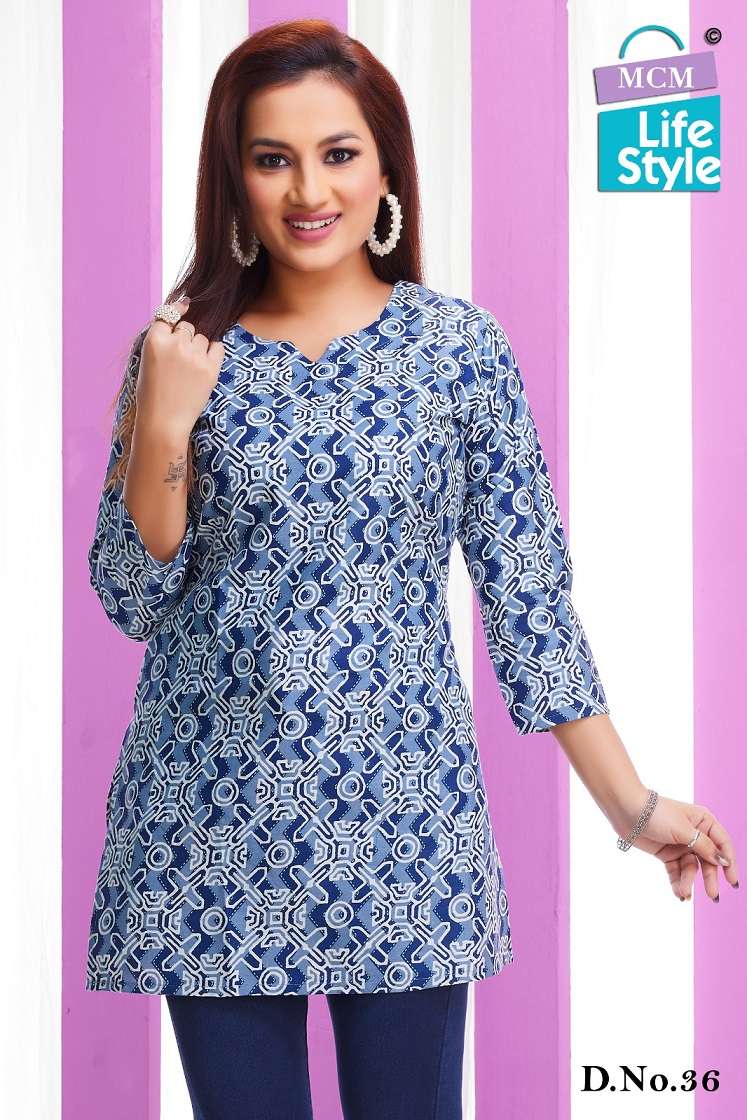 Mcm Kashvi Vol-3 – Short Tops - Wholesale Catalog
