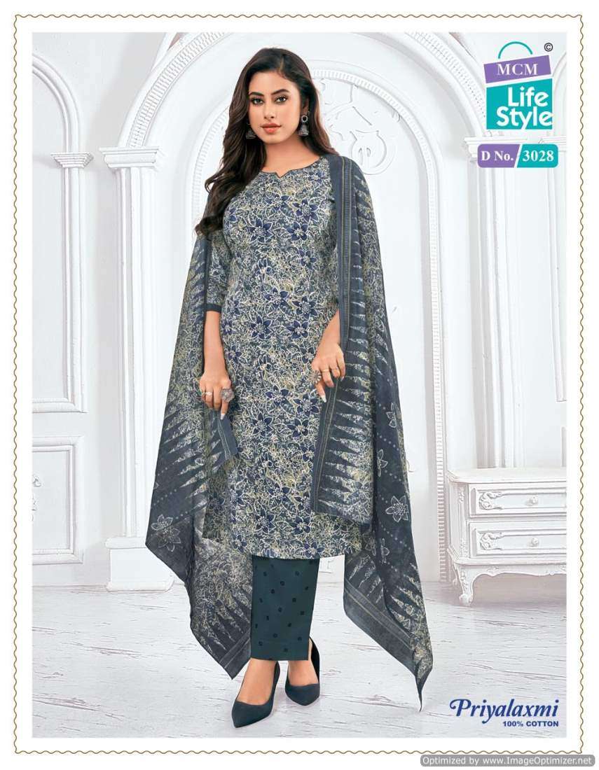 MCM Priyalaxmi Vol-30 – Dress Material - Wholesale Catalog