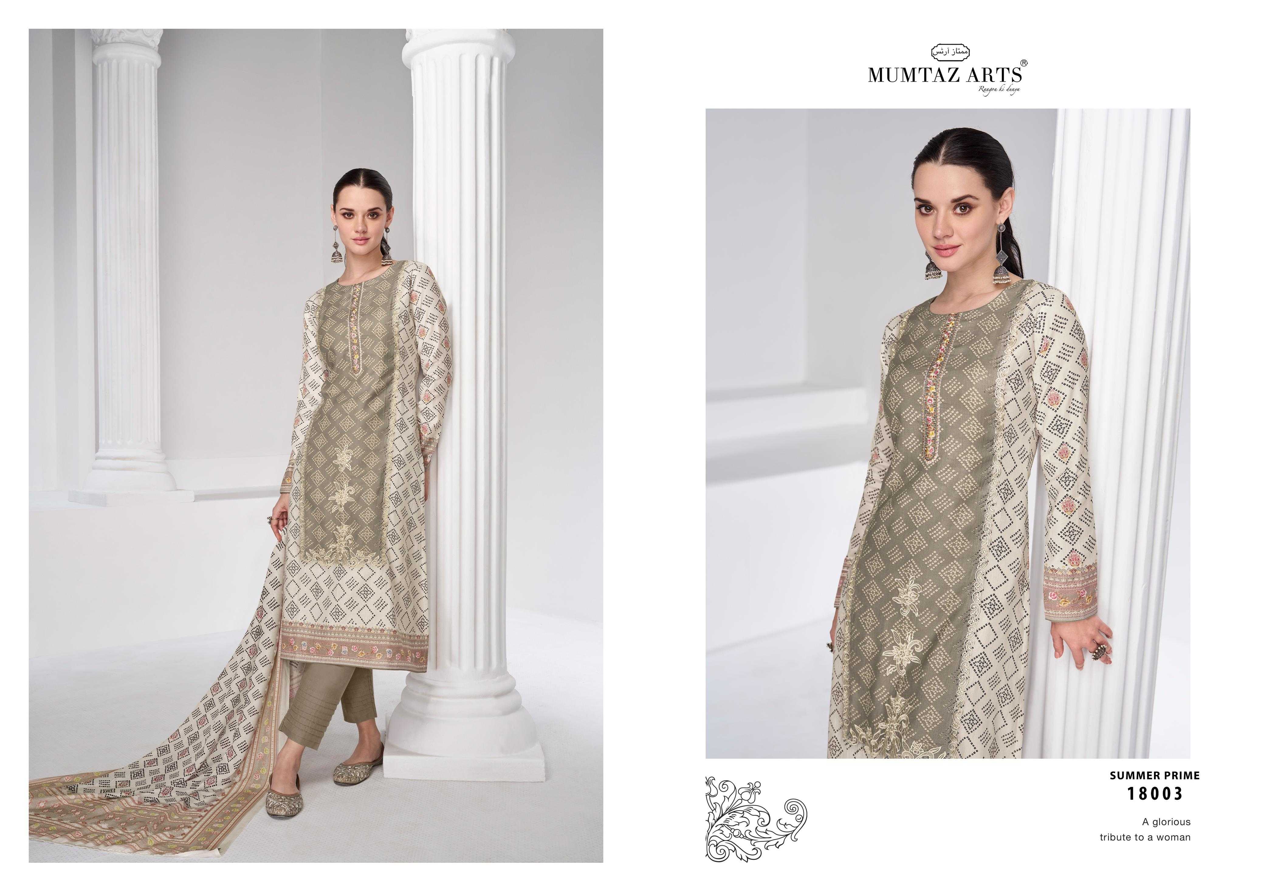 Mumtaz Summer Prime Satin Digital Printed Salwar Suits Wholesale catalog