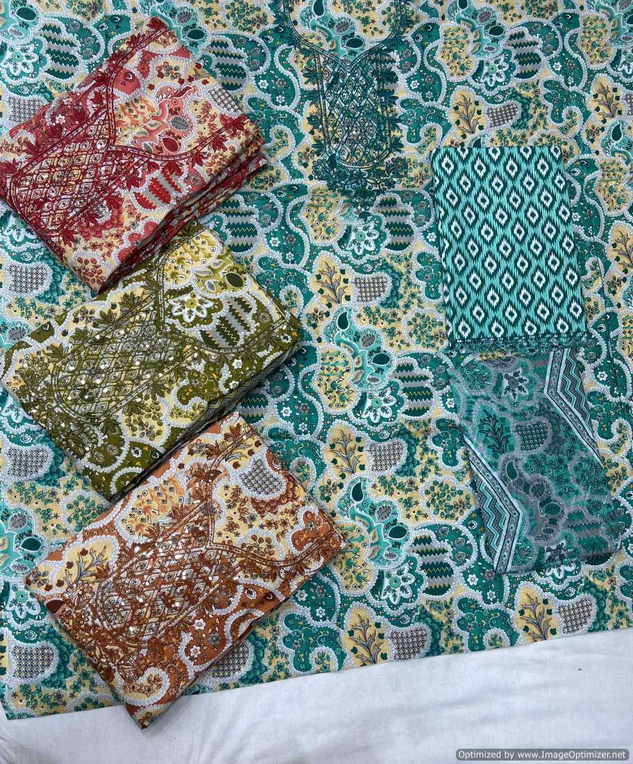Muskan Two Tone – Dress Material - Wholesale Catalog
