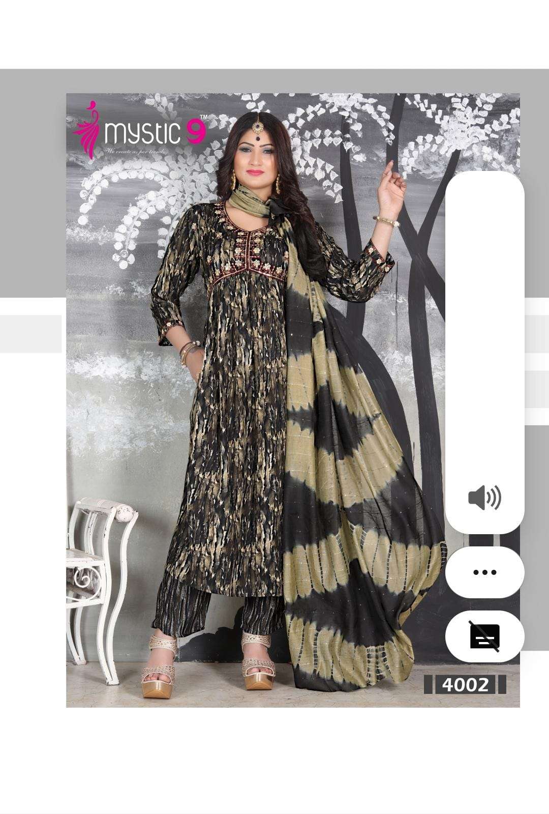 MYSTIC 9 POOJA VOL - 4 Kurti Wholesale catalog