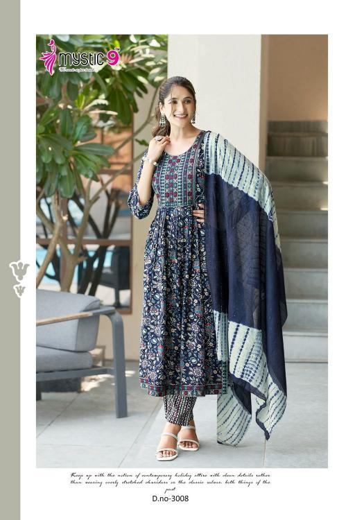 MYSTIC9 SIMRAN vol -3 Kurti Wholesale catalog