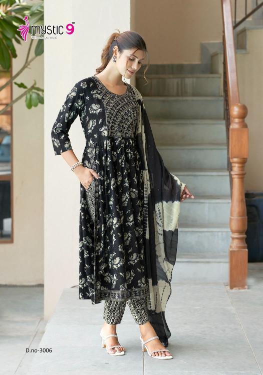 MYSTIC9 SIMRAN vol -3 Kurti Wholesale catalog