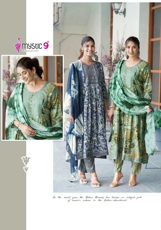 MYSTIC9 SIMRAN vol -3 Kurti Wholesale catalog