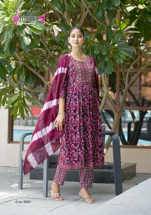 MYSTIC9 SIMRAN vol -3 Kurti Wholesale catalog