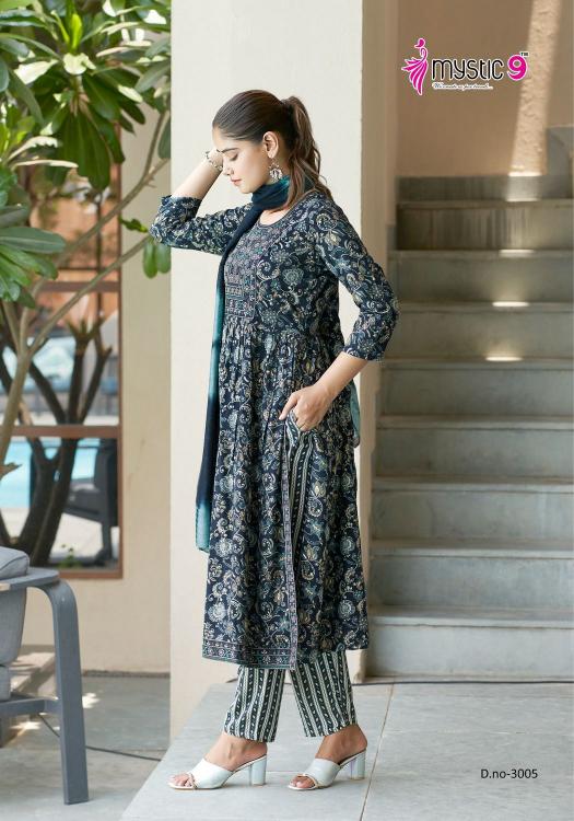MYSTIC9 SIMRAN vol -3 Kurti Wholesale catalog