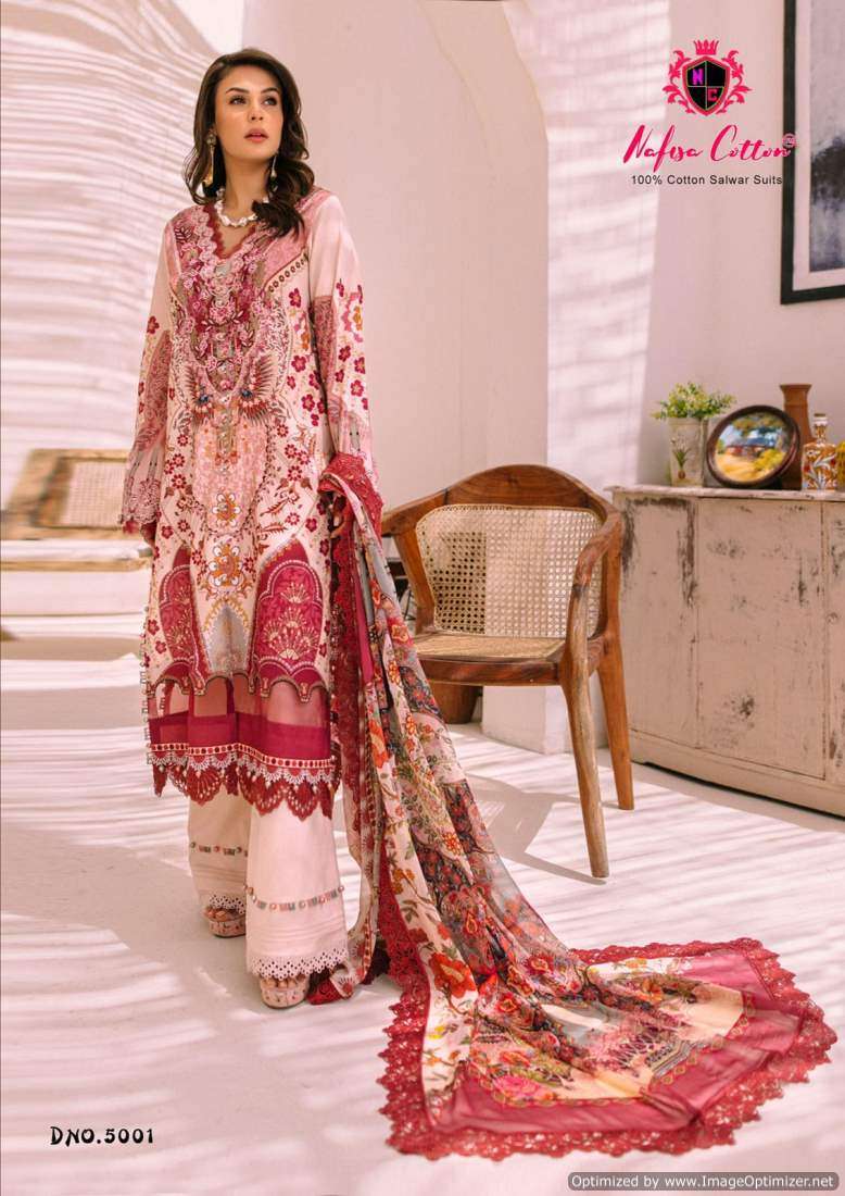 Nafisa Andaaz Vol-5 – Dress Material - Wholesale Catalog