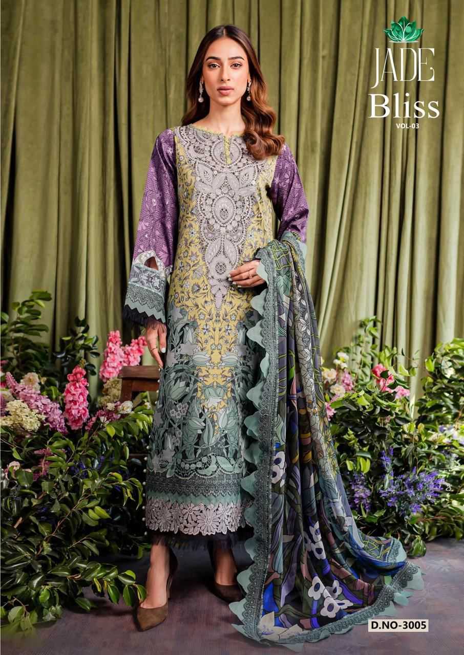 Nand Gopal Jade Bliss Vol 3 Cotton Dress Material Wholesale catalog