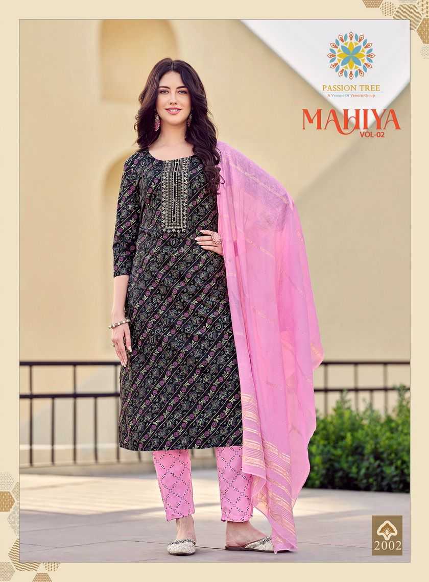 Passion Tree MAHIYA VOL-2 Kurti Wholesale catalog