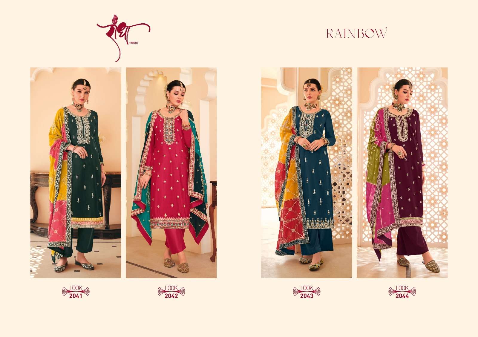RADHA TRENDZ RAINBOW Salwar Kameez Wholesale catalog