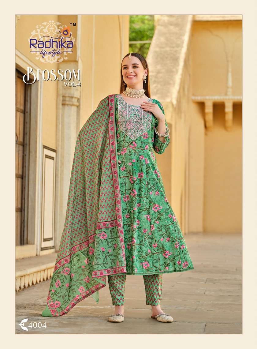 RADHIKA lifestyle BLOSSOM VOL4 Kurti Wholesale catalog