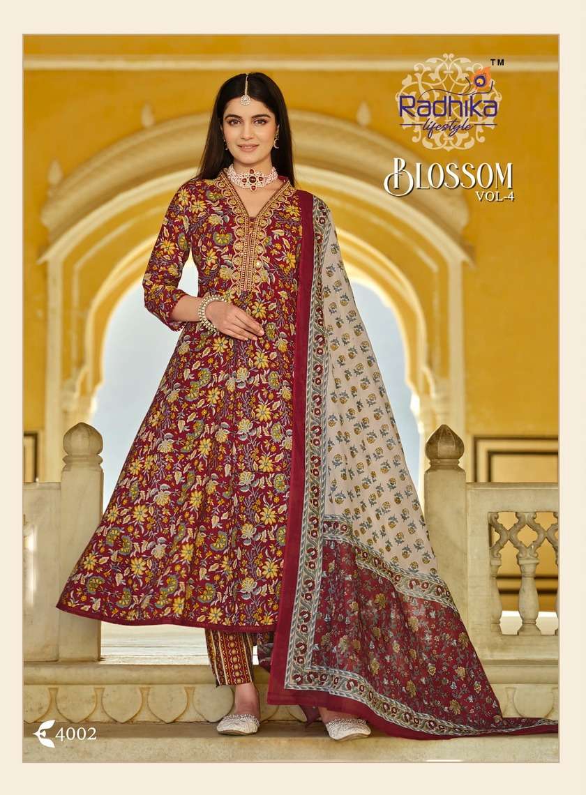 RADHIKA lifestyle BLOSSOM VOL4 Kurti Wholesale catalog