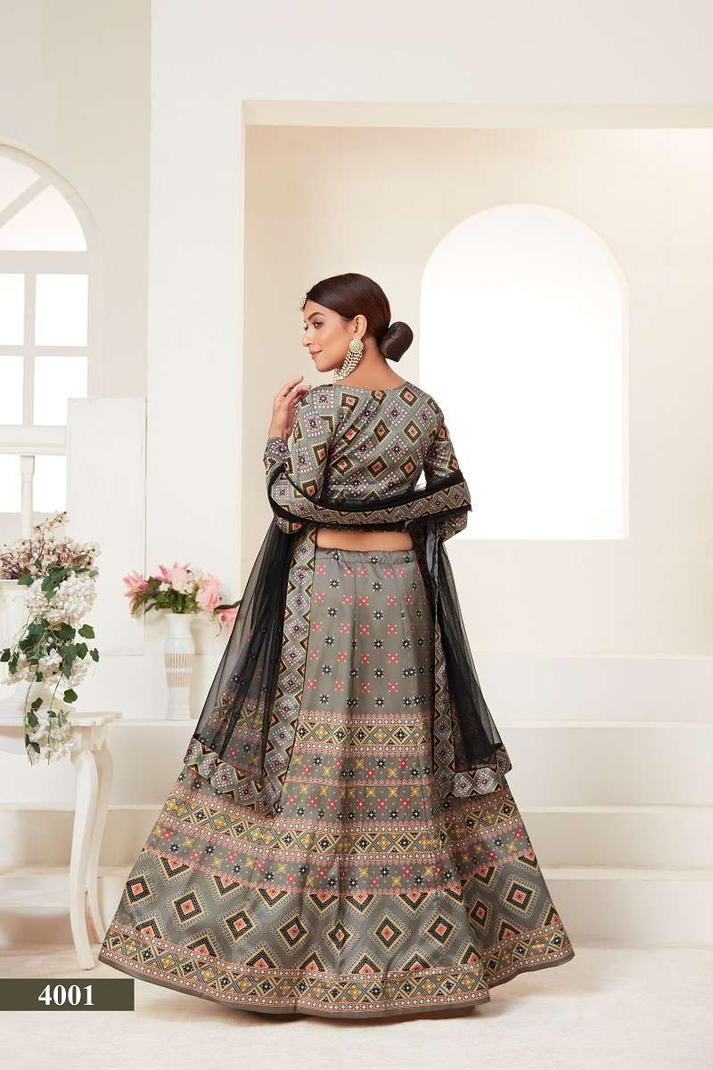 ROSY VOL-1 New Digital Printed Semi-Stitched Lehenga Choli Wholesale catalog