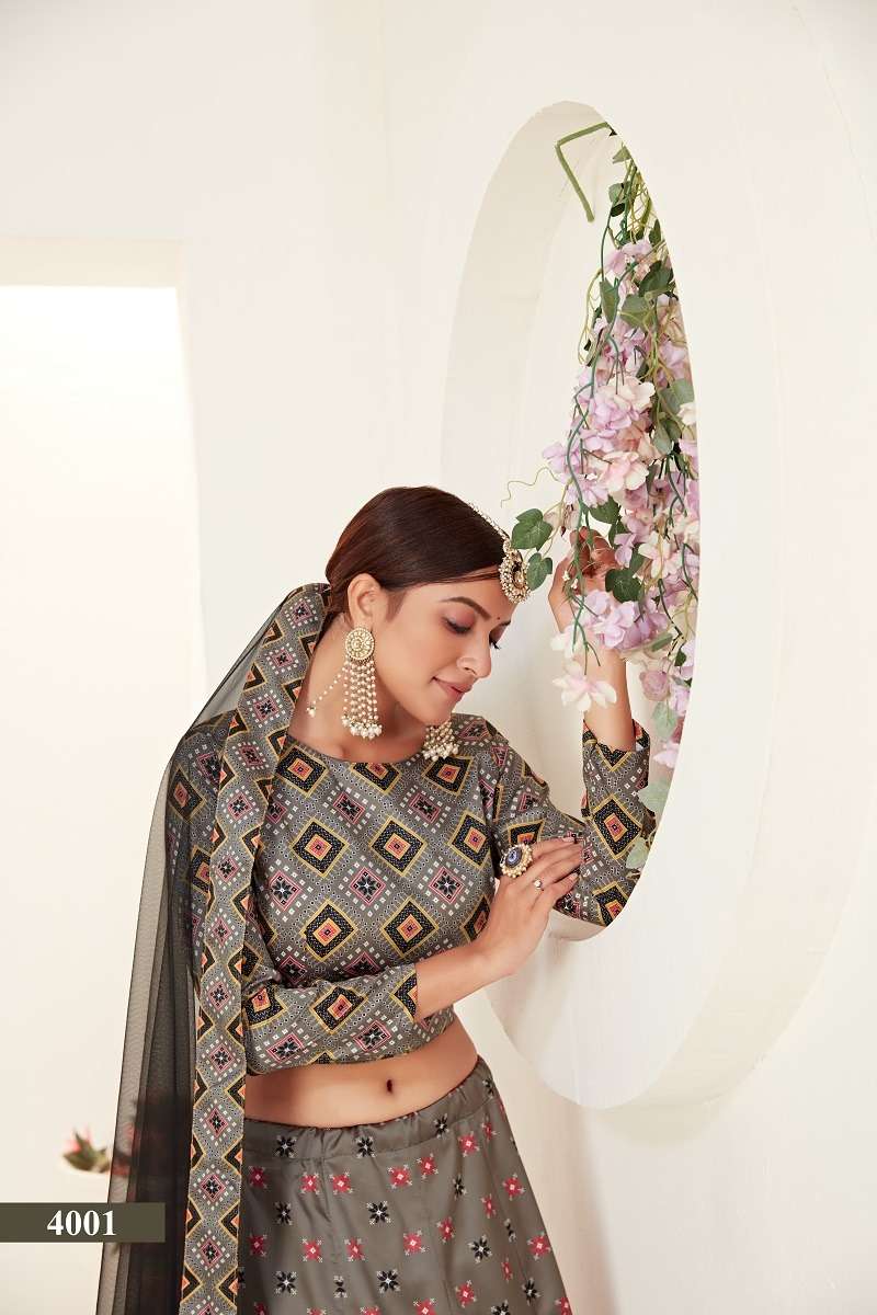 ROSY VOL-1 New Digital Printed Semi-Stitched Lehenga Choli Wholesale catalog