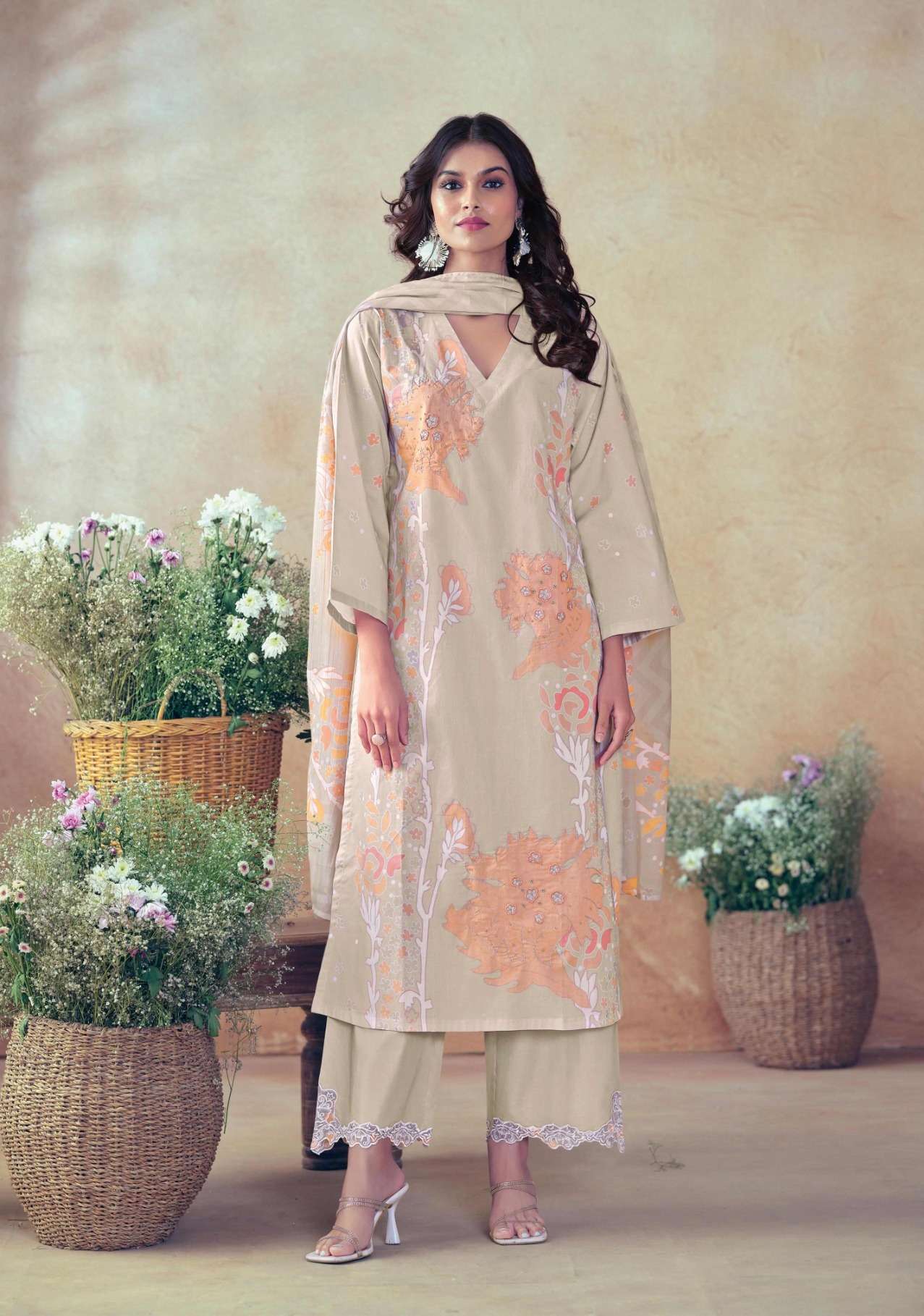 Sahiba FALAK Dress Material Wholesale catalog