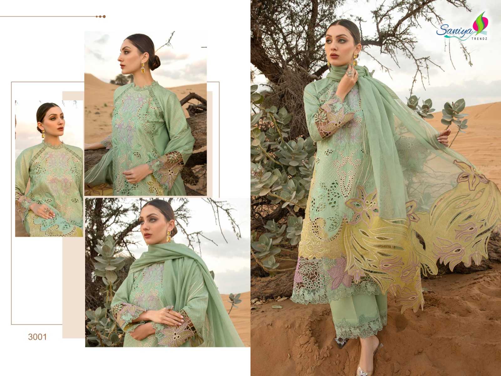 Saniya Rang Rasiya Nx Vol 3 Cotton Pakistani Suit Wholesale catalog