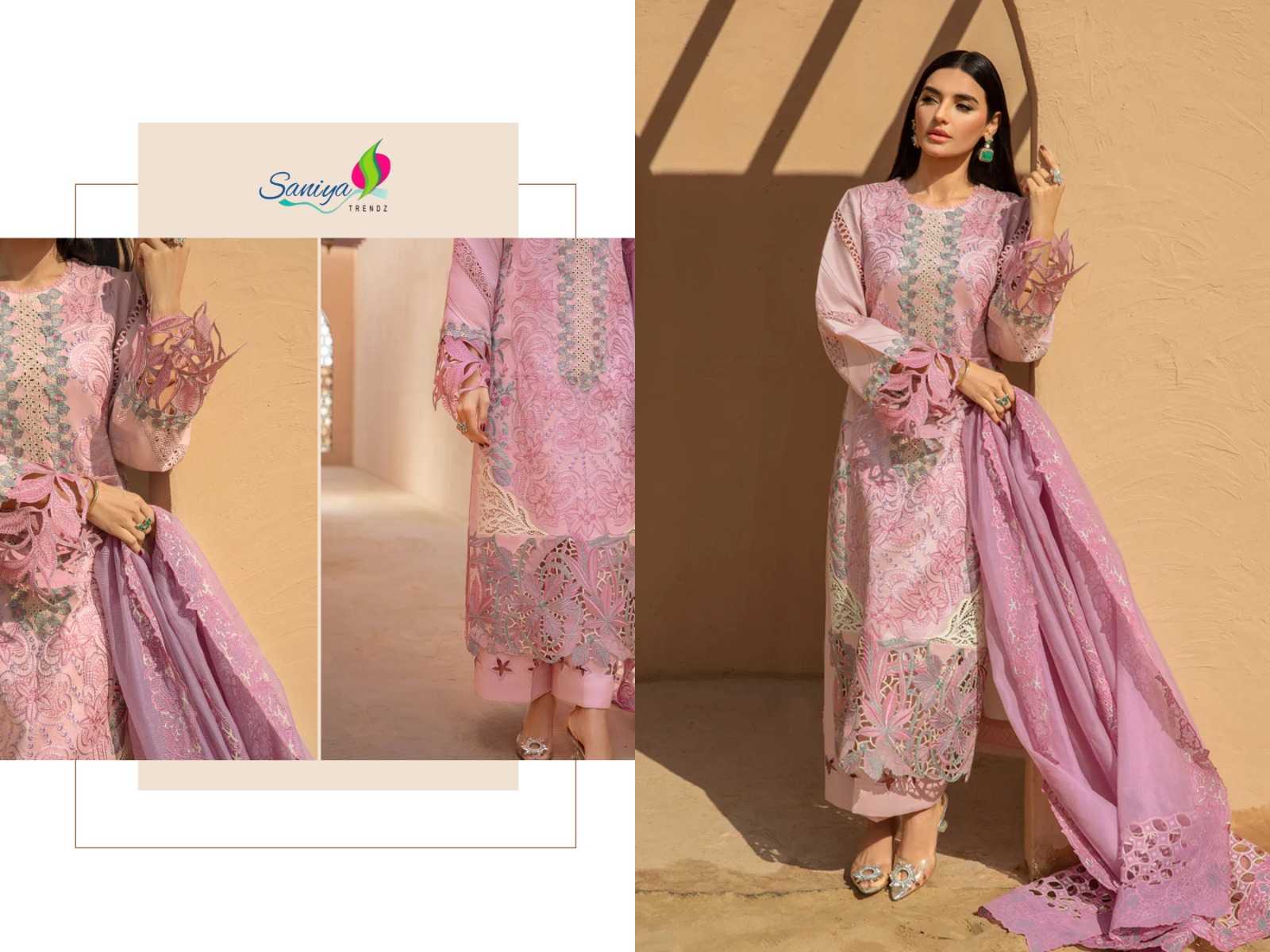 Saniya Rang Rasiya Nx Vol 3 Cotton Pakistani Suit Wholesale catalog