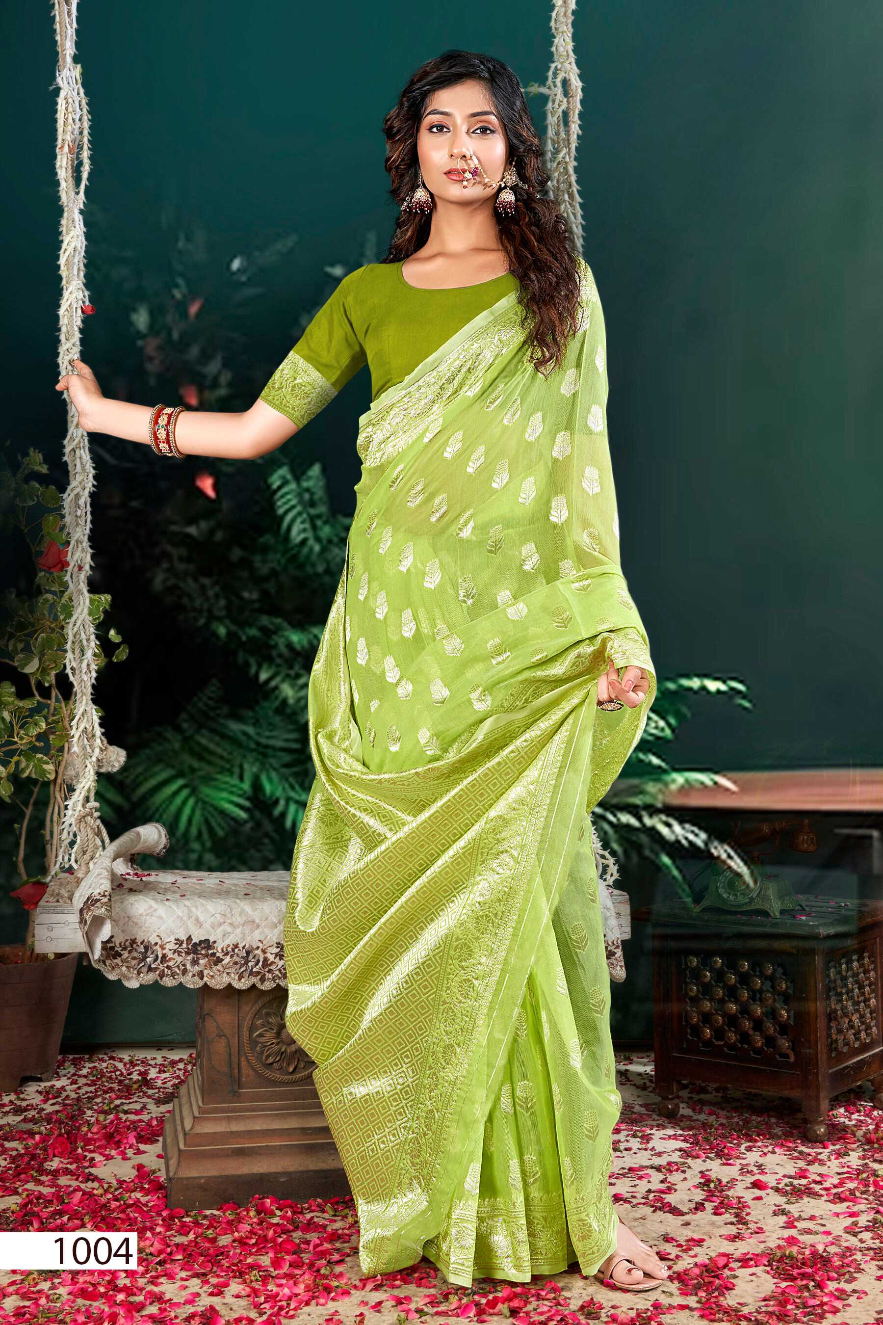 Saroj Pacific Cotton  Vol.3 Soft cotton rich pallu saree Saree Wholesale catalog    
