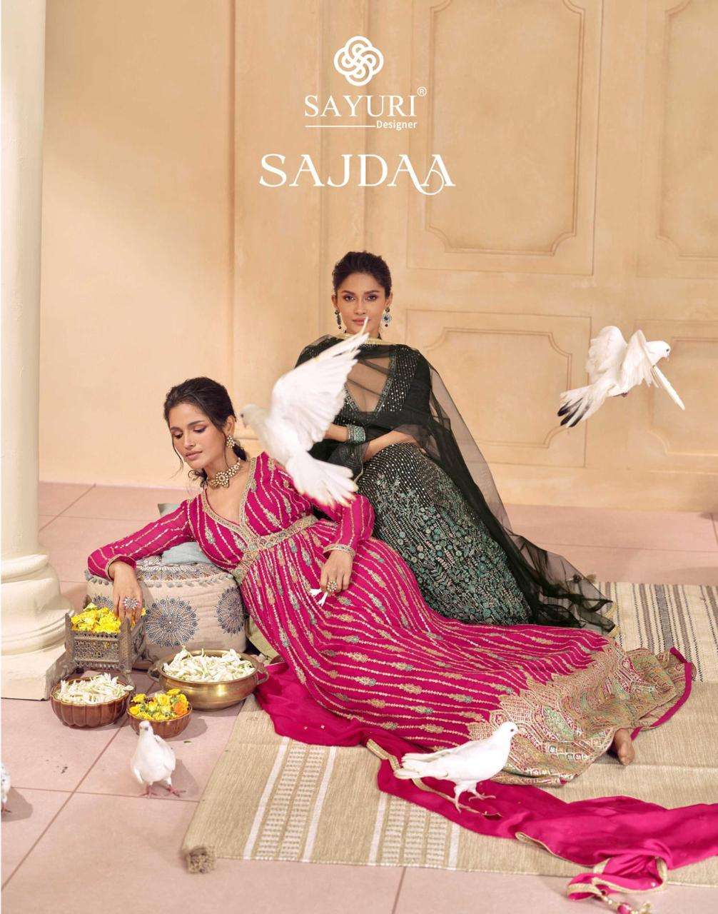 SAYURI DESIGNER SAJDAA  Kurti Long Gown Wholesale catalog