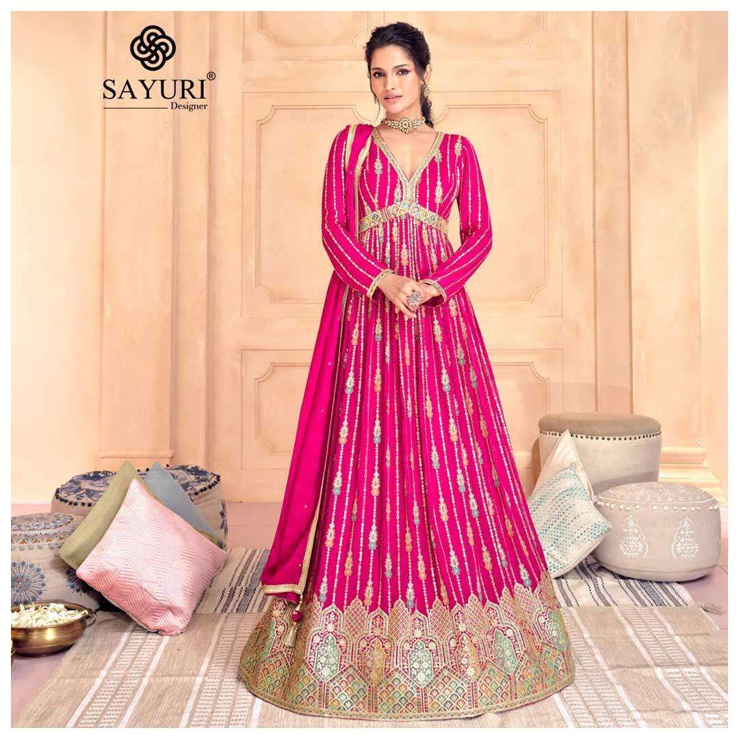 SAYURI DESIGNER SAJDAA  Kurti Long Gown Wholesale catalog