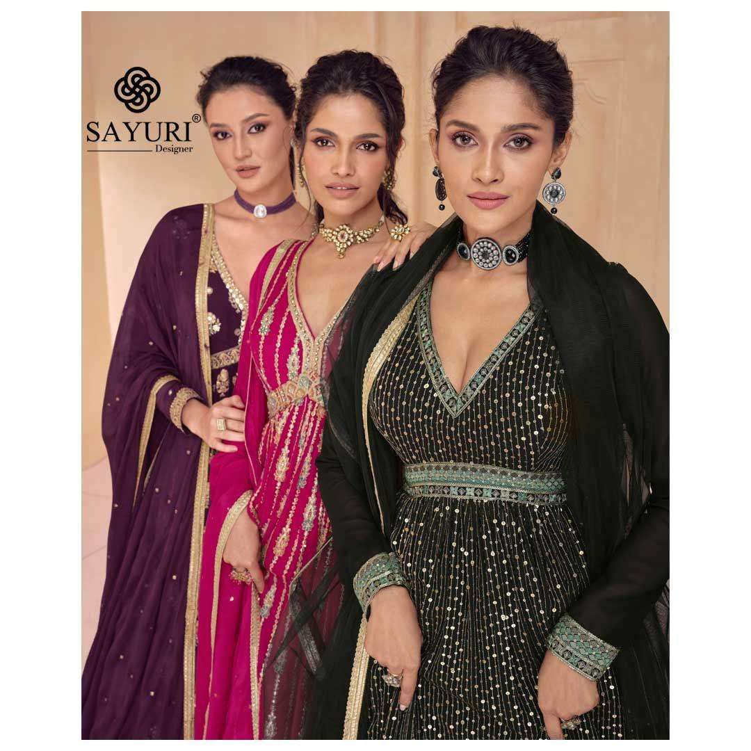 SAYURI DESIGNER SAJDAA  Kurti Long Gown Wholesale catalog