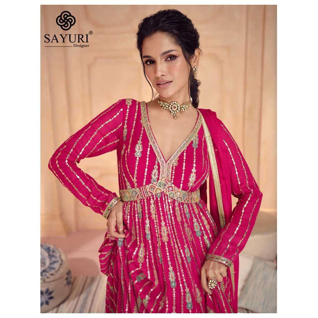 SAYURI DESIGNER SAJDAA  Kurti Long Gown Wholesale catalog