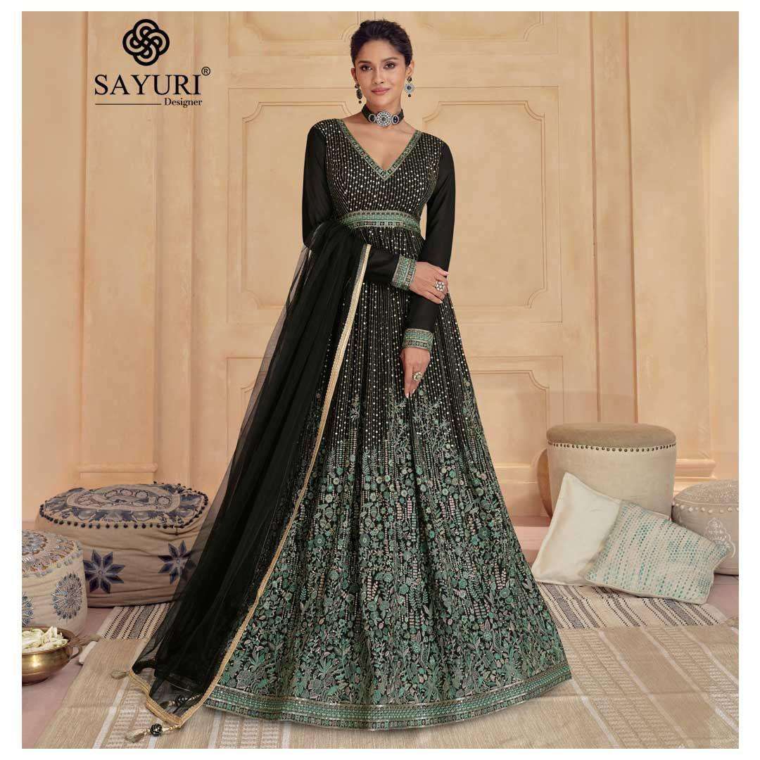 SAYURI DESIGNER SAJDAA  Kurti Long Gown Wholesale catalog