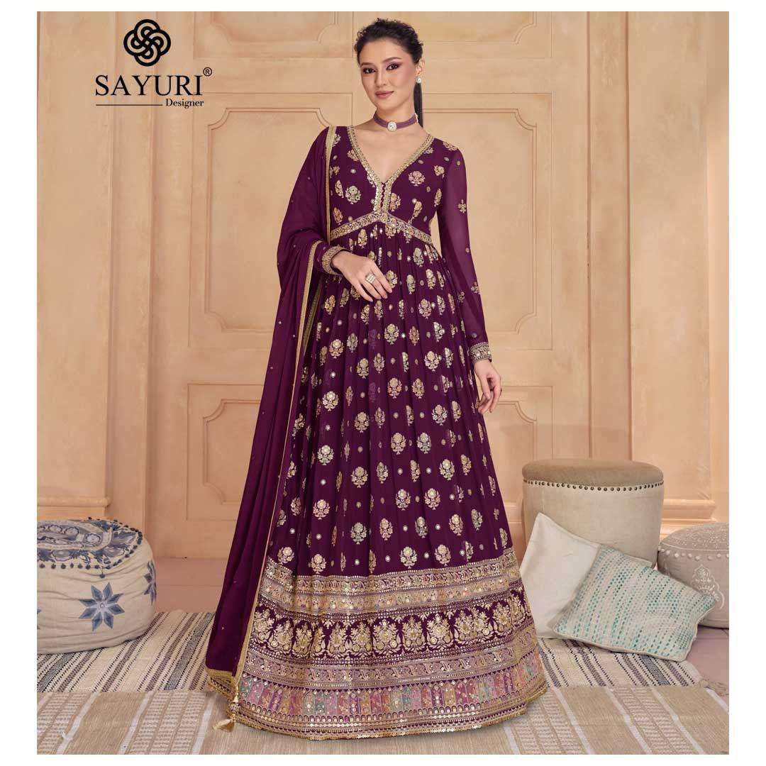 SAYURI DESIGNER SAJDAA  Kurti Long Gown Wholesale catalog
